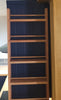 Solid Oak Spice Rack 5 Tiers Cupboard & Door Hung