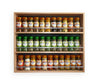Solid Beech Spice Rack 3 Tiers / Shelves for Spices & Herb Jars - SilverAppleWood