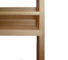 Solid Beech Spice Rack 4 Tiers / Shelves for Spices & Herb Jars - SilverAppleWood